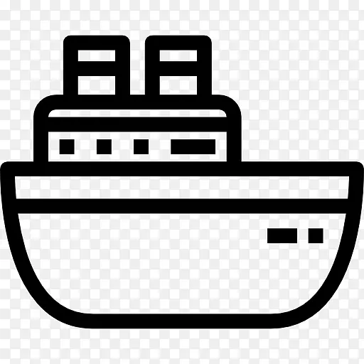 客船运输物流剪贴画-船舶和游艇