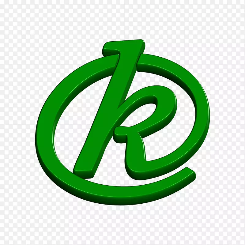 商标标志品牌-绿色圆圈
