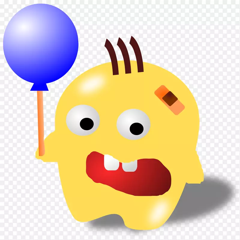 言语气球剪辑艺术-曲奇怪物
