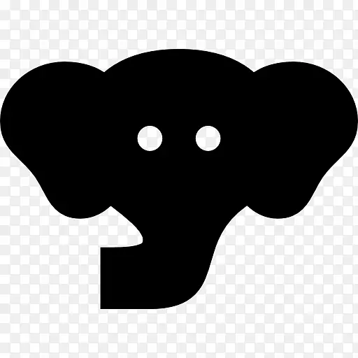 大象电脑图标动物剪辑艺术-马戏团