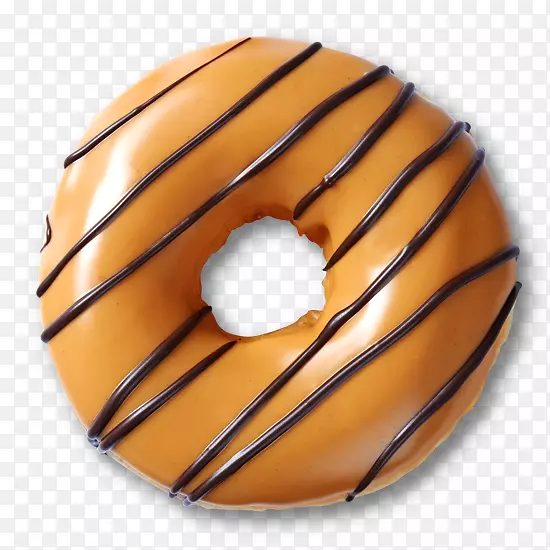 甜甜圈个人防护设备棕色花生