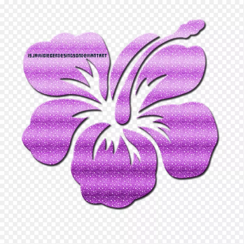 花瓣紫丁香花