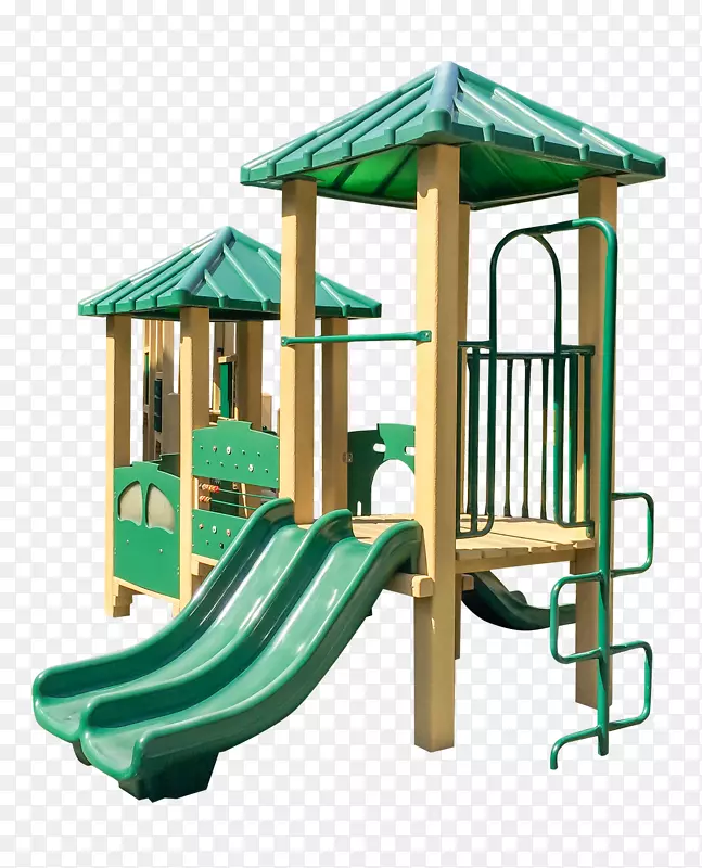 幼儿园儿童游乐场滑梯-烟囱