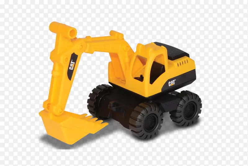 卡特彼勒公司挖掘机玩具装载机建筑工程.沙怪物