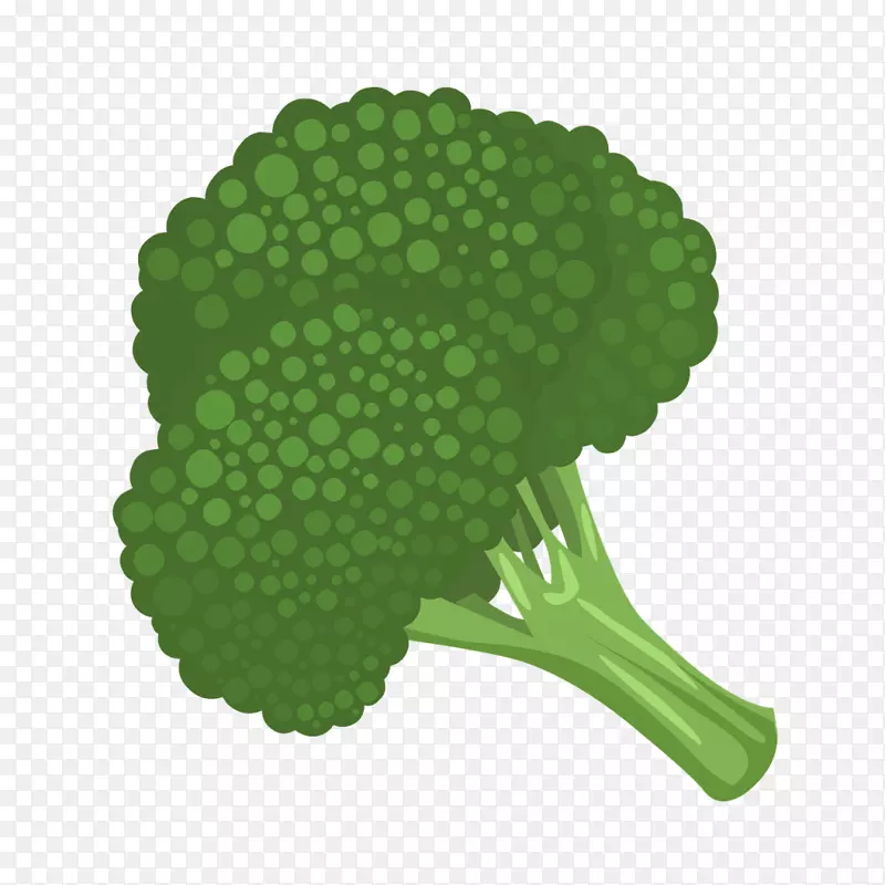西兰花蔬菜剪贴画食品图标
