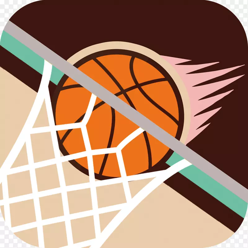 平面设计标志-篮球运动员