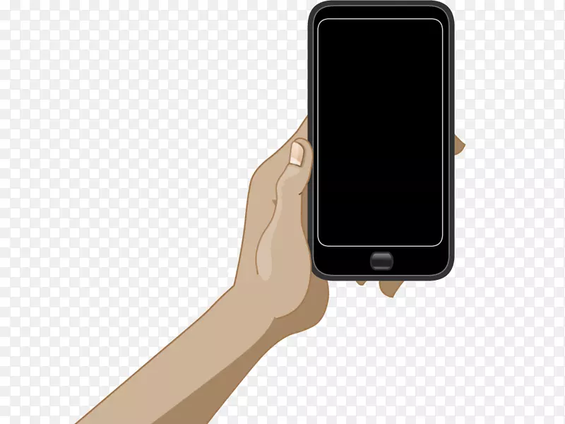 电话动画.手握