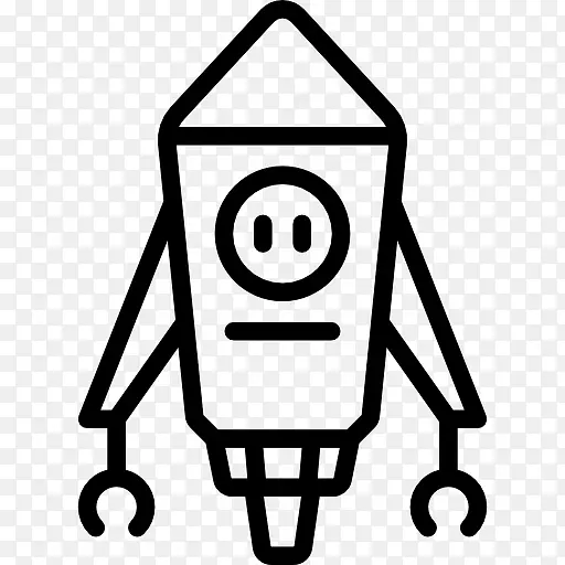 机器人火箭电脑图标android-科幻小说