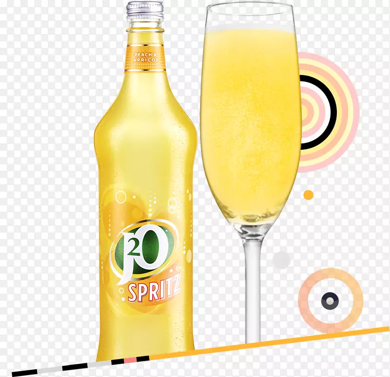 果汁J2O哈维沃尔班格甜酒-杏
