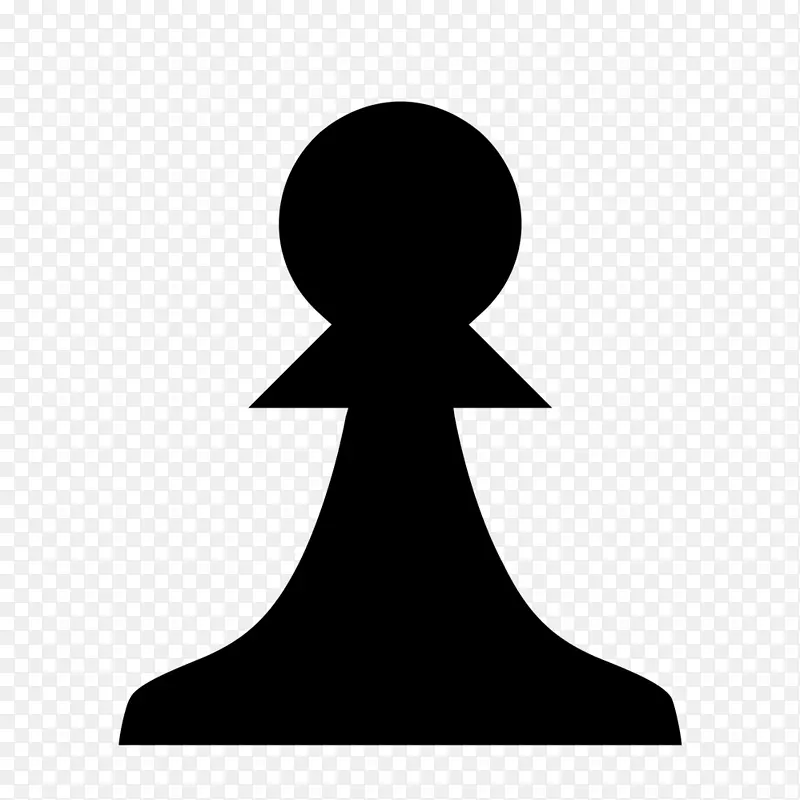 电脑图标化身剪贴画-国际象棋