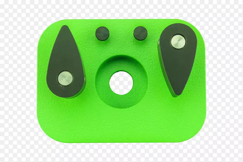 绿色游戏控制器角.录音带