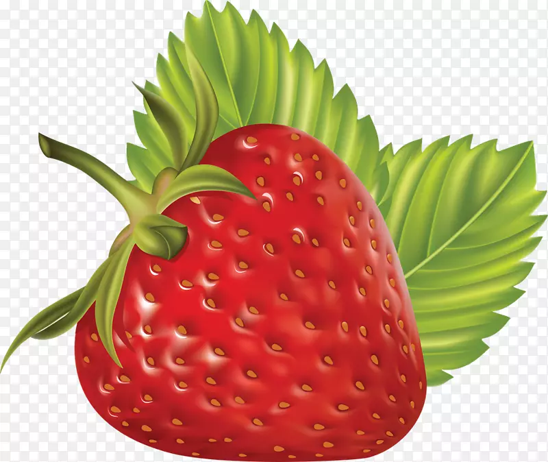 草莓果夹艺术
