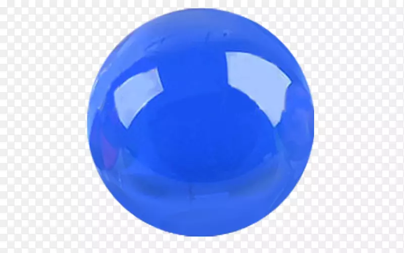 球形钴蓝色实心玻璃球