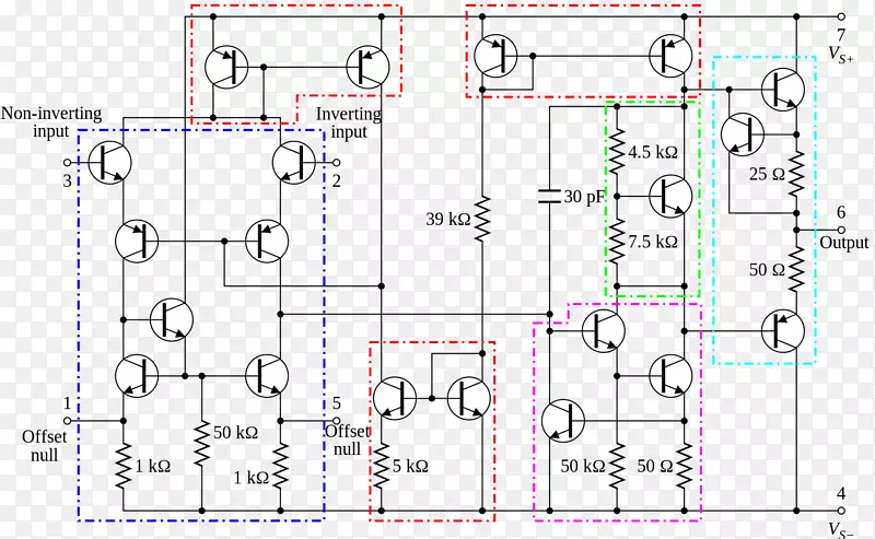 运算放大器电子电路增益电路图.高级大气级