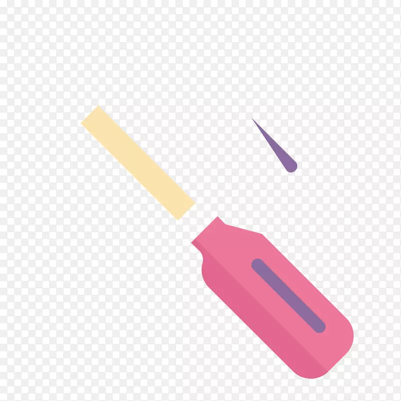 紫色工具刮刀-腹板材料