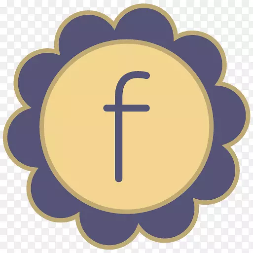 电脑图标facebook社交媒体剪辑艺术-古董标志