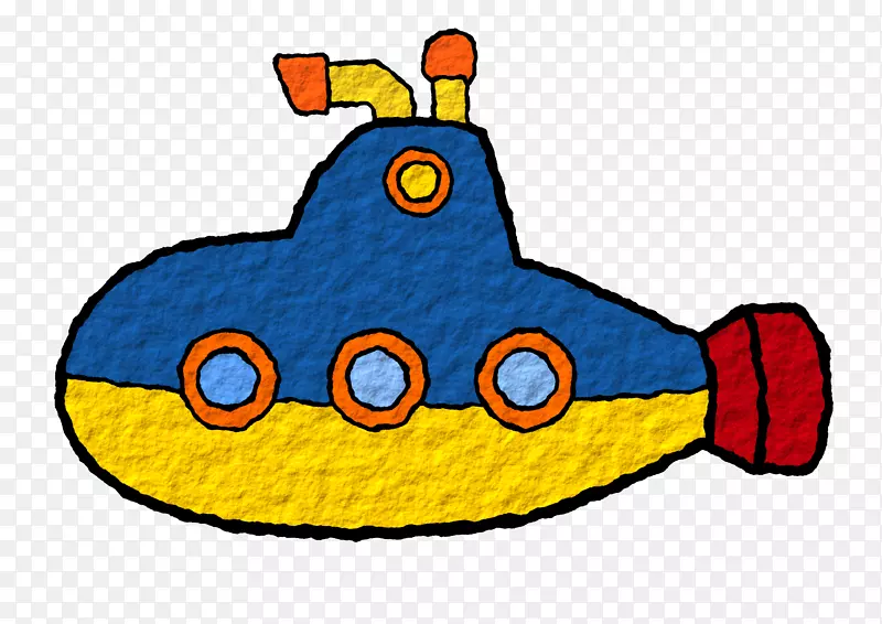 潜艇三明治公共领域剪贴画-玩具剪贴画