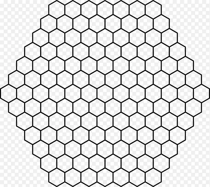 六角形镶嵌剪贴画.几何
