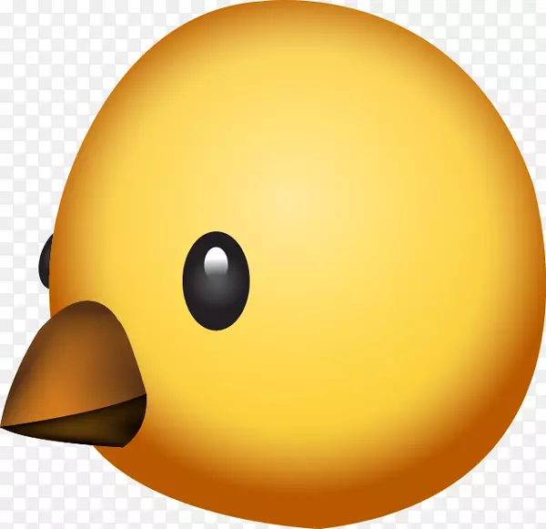 不防弹的表情鸭应用电脑图标表情-小鸡