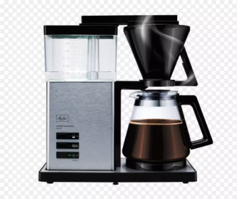 咖啡壶煮咖啡麦莉塔咖啡过滤器.香气