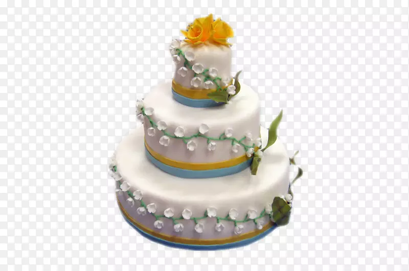 糖蛋糕糖霜蛋糕装饰-婚礼蛋糕