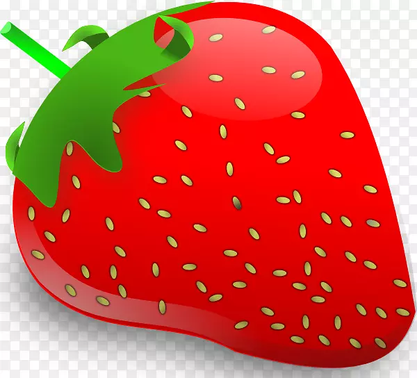 草莓派剪贴画-红草莓