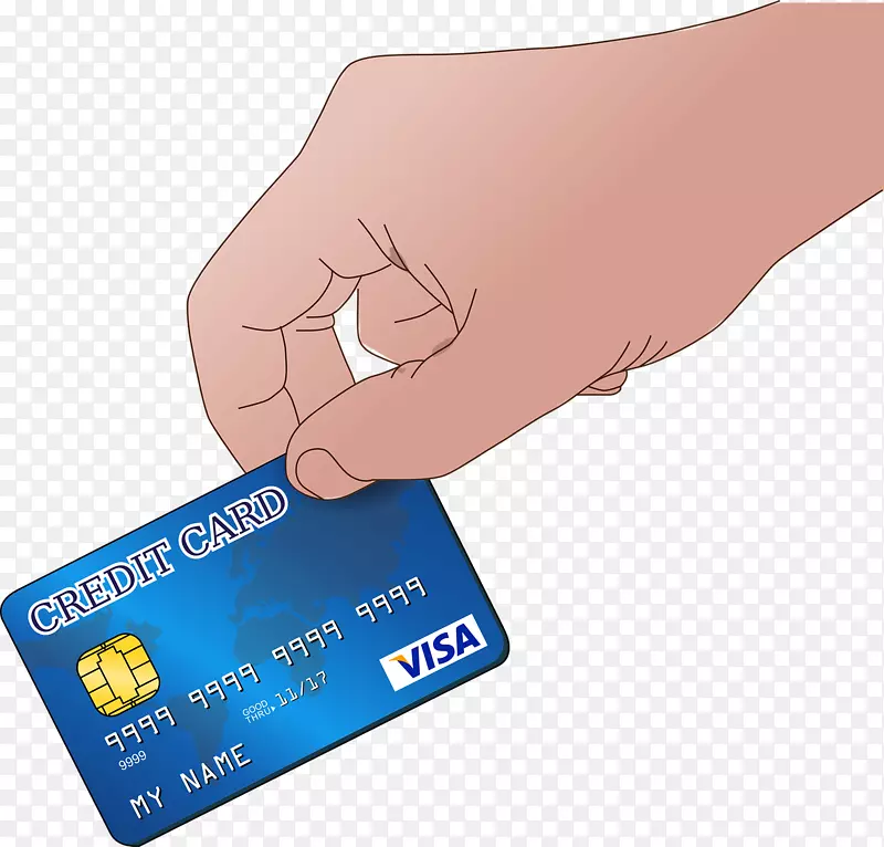 信用卡支付卡夹艺术-VIS卡