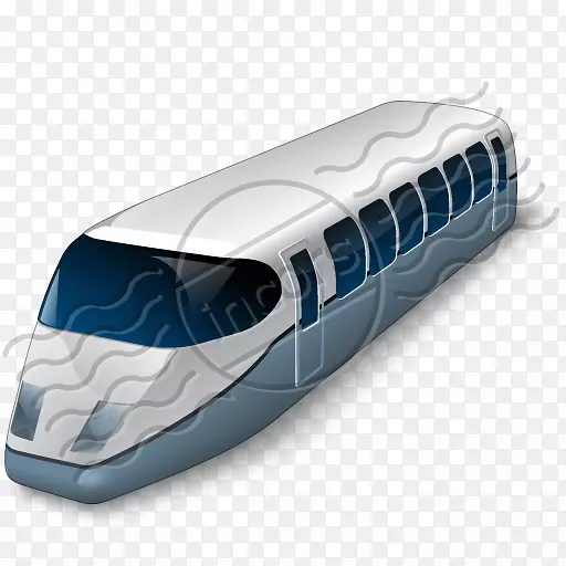 列车轨道运输计算机图标磁悬浮高速铁路列车