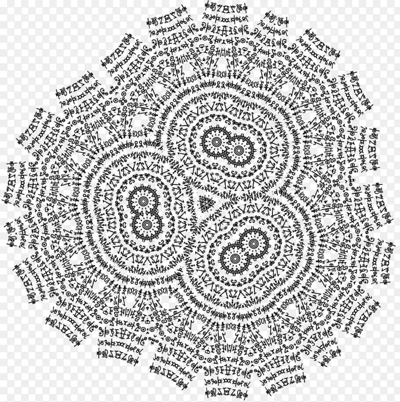 线条艺术文字绘画-锦鲤鱼水彩画
