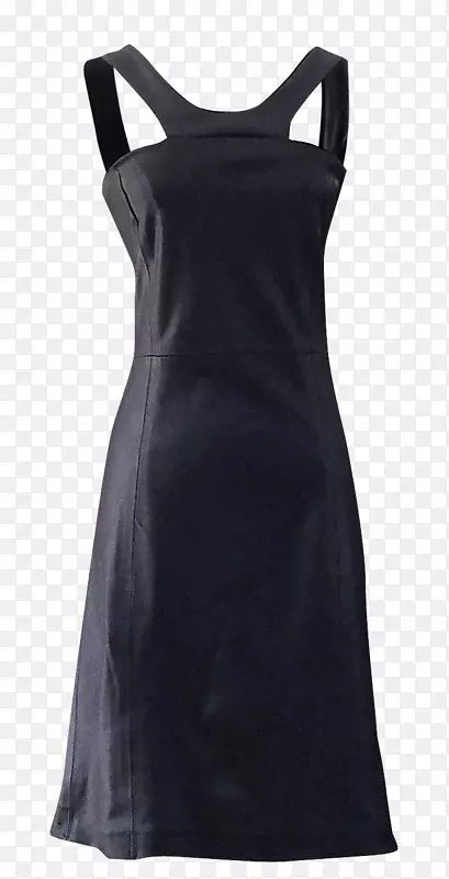 鸡尾酒裙，小黑连衣裙，缎子-女式正式服装