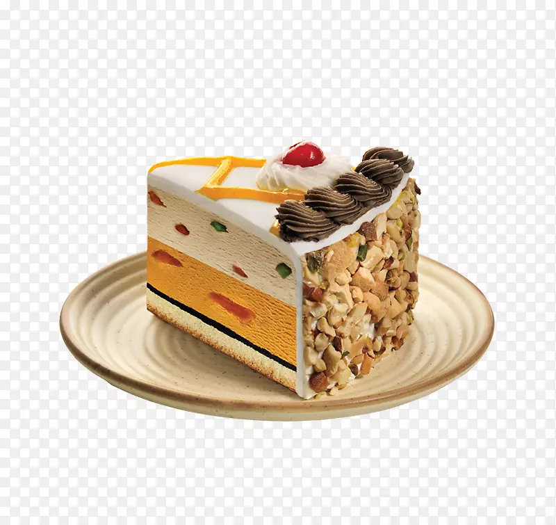 冰淇淋蛋糕圣代纸杯蛋糕芒果冰淇淋