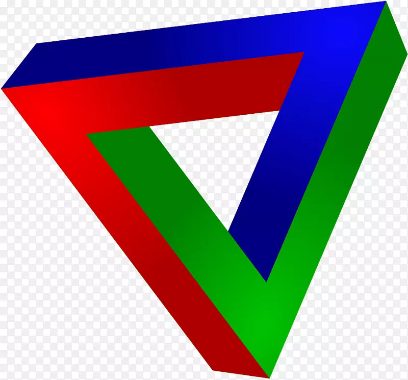 彭罗斯三角电脑图标剪贴画三角形