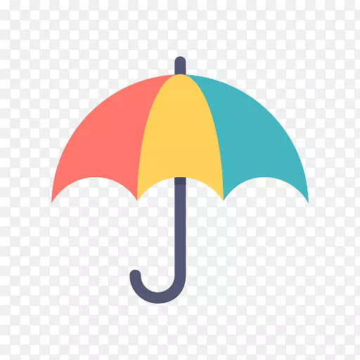 雨伞电脑图标雨夹艺术防晒
