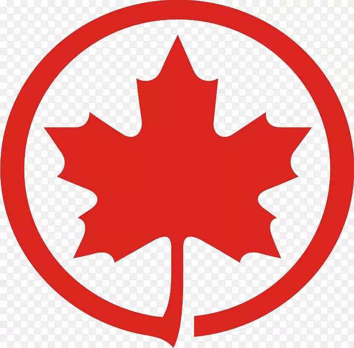 加拿大航空公司签名套件徽标航空公司航空旅行-加拿大