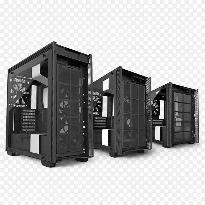 电脑机箱和外壳nzxt atx nwegg智能设备-电线塔