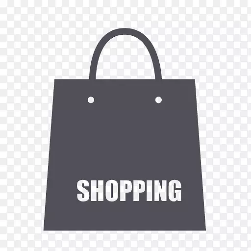 购物中心包网上购物电脑图标购物符号