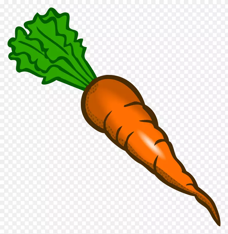胡萝卜食品蔬菜剪贴画胡萝卜