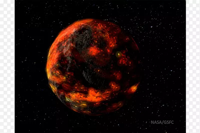 地球巨量-月球科学的撞击假说大气-岩浆