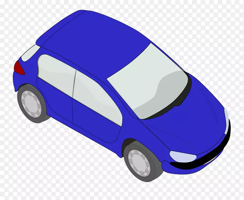 汽车蓝色电脑图标剪辑艺术图案技术