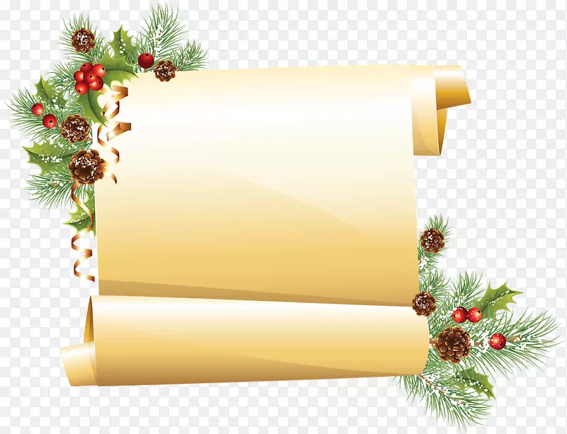 圣诞老人糖果手杖圣诞装饰品剪贴画-新年背景
