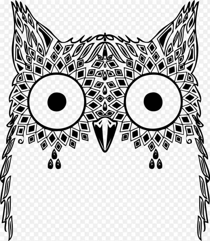 T恤帽衫猫头鹰插图