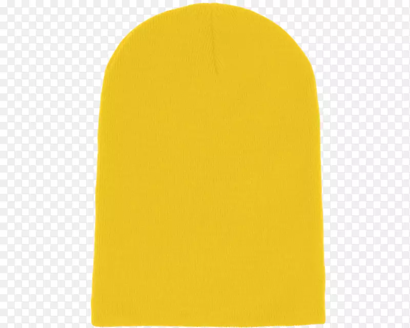 针织帽贝妮奥克利公司黄色折纸