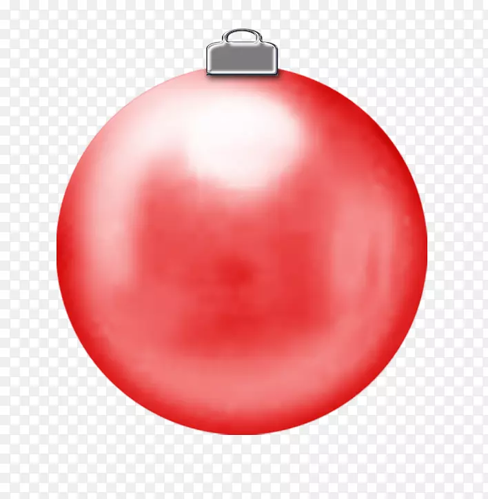 圣诞节装饰品-红色灯泡