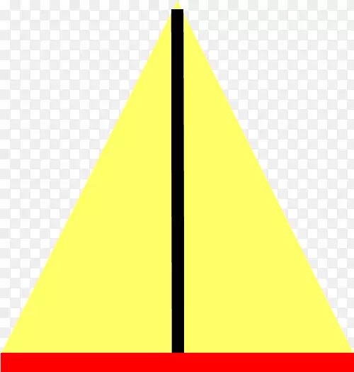三角形线黄色三角形