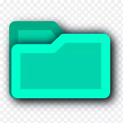电脑图标Nuvola绿色-蓝色-绿色