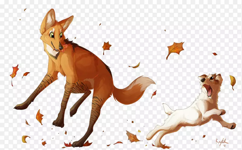 DeviantArtdingo红狐犬-动态遮阳