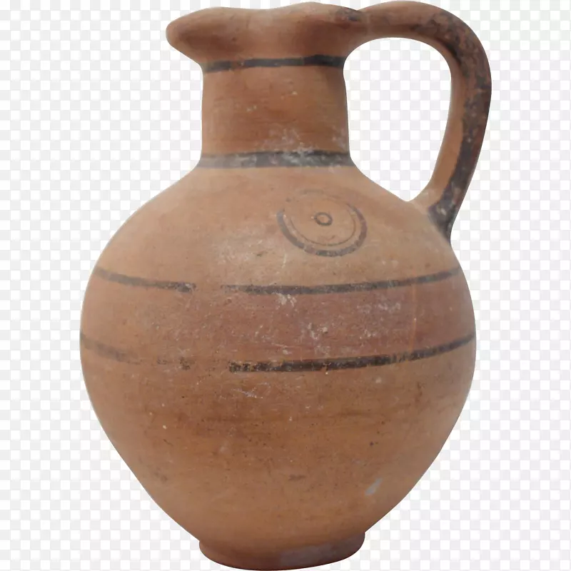 壶餐具壶古埃及陶瓷古人