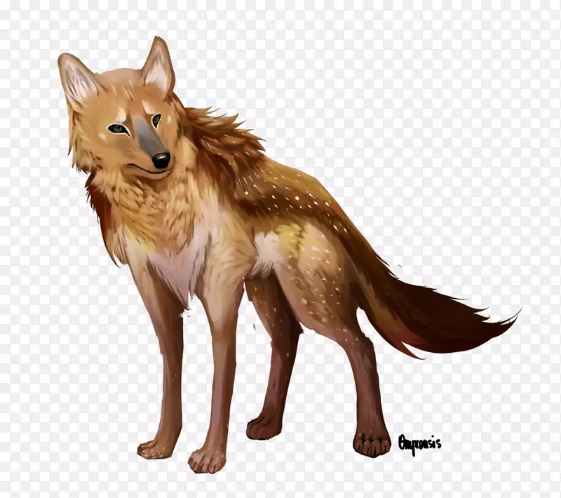 土狼狗，红狐-小鹿
