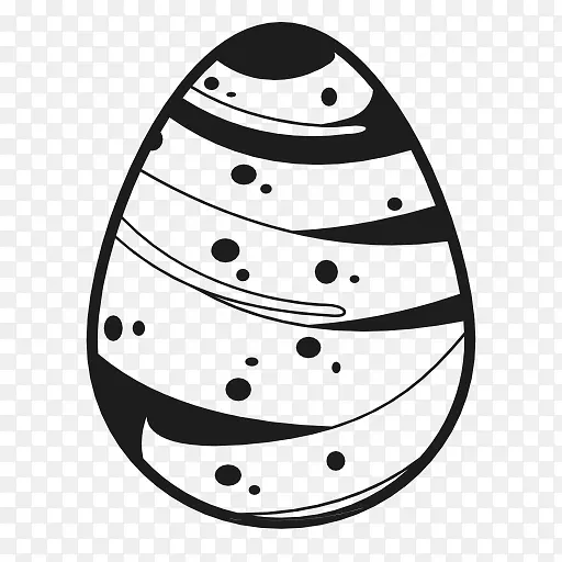 复活节彩蛋复活节兔子食物图案图标