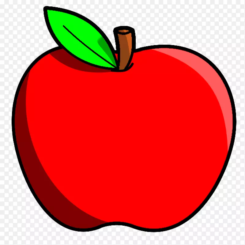 苹果水果剪贴画-Mac